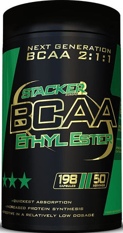 Stacker2 Europe BCAA Ethyl Ester 198 Caps