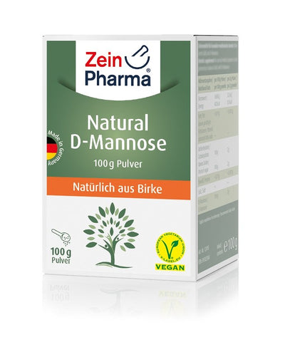 Zein Pharma Natural D-Mannose Powder 100g - Short Dated