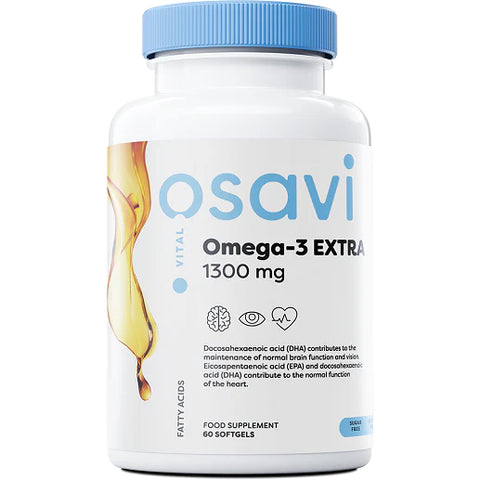 Osavi Omega-3 Extra 1300mg Lemon Softgels