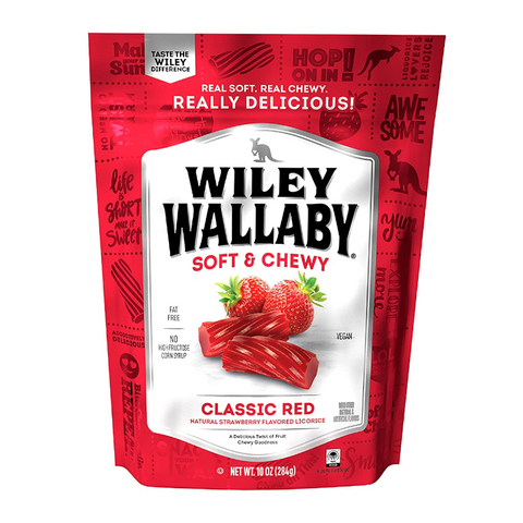 Wiley Wallaby Gourmet Licorice 284g - Out of Date