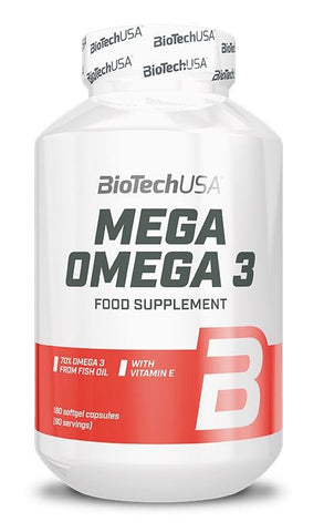 BioTechUSA Mega Omega 3 180 Caps