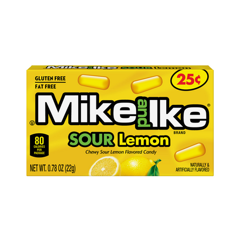 Mike & Ike Sour Lemon 22g - Out of Date
