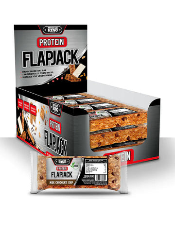 Muscle King Nutrition Protein Flapjacks 12 x 100g