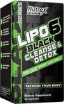 Nutrex Lipo-6 Black Cleanse & Detox 60 Caps