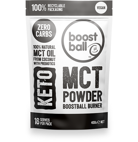Boostball Burner MCT Powder Coconut 400g - Out of Date