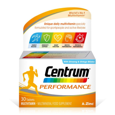 Centrum Performance Multi-Vitamin 30 Tablets - Out of Date