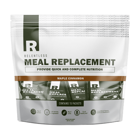 Relentless Meal Replacement 15 x 1 Serving Packets - Out of Date