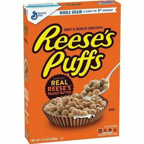 General Mills Reeses Puff Cereal 326g - Out of Date