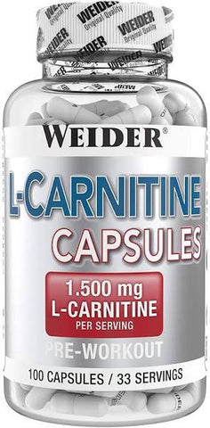 Weider L-Carnitine Capsules 100 caps