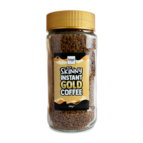 The Skinny Food Co. Instant Gold Coffee 100g - Out of Date