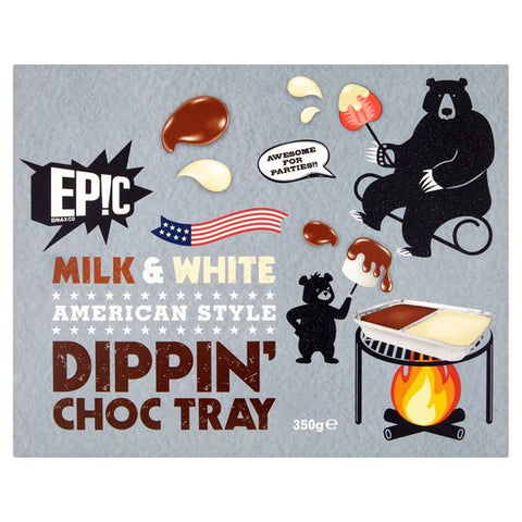 Epic Snax Dippin Choc Tray 350g - Out of Date