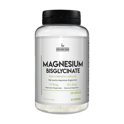 Supplement Needs Magnesium Bisglycinate 120 Caps