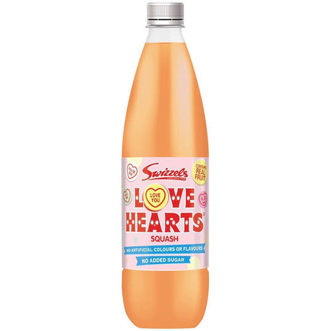 Swizzels Love Hearts (Orange & Lemon) Squash 1L - Out of Date