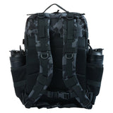 Urban Gym Wear Tactical Backpack - Black/Grey Camo