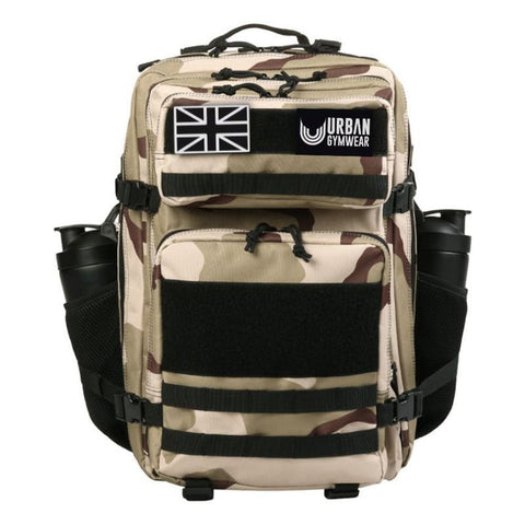 Urban Gym Wear Tactical Backpack - Desert Camo