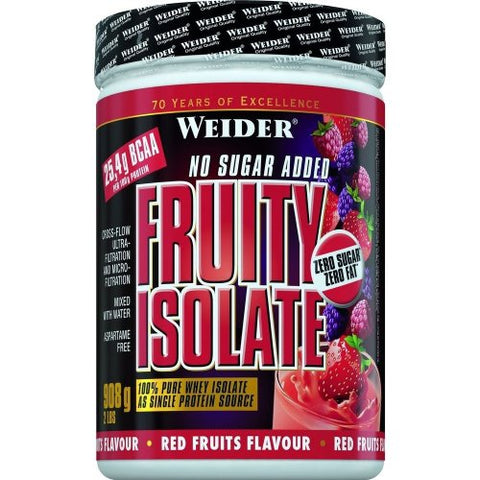 Weider Fruity Isolate Red Fruits 908g