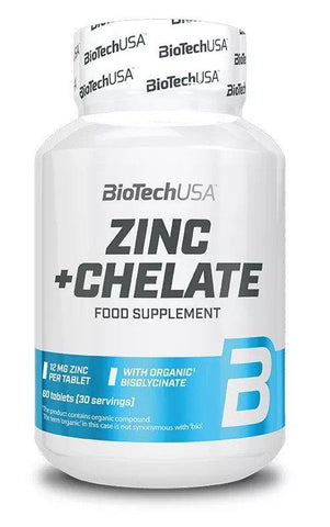 BioTechUSA Zinc + Chelate 60 Tablets